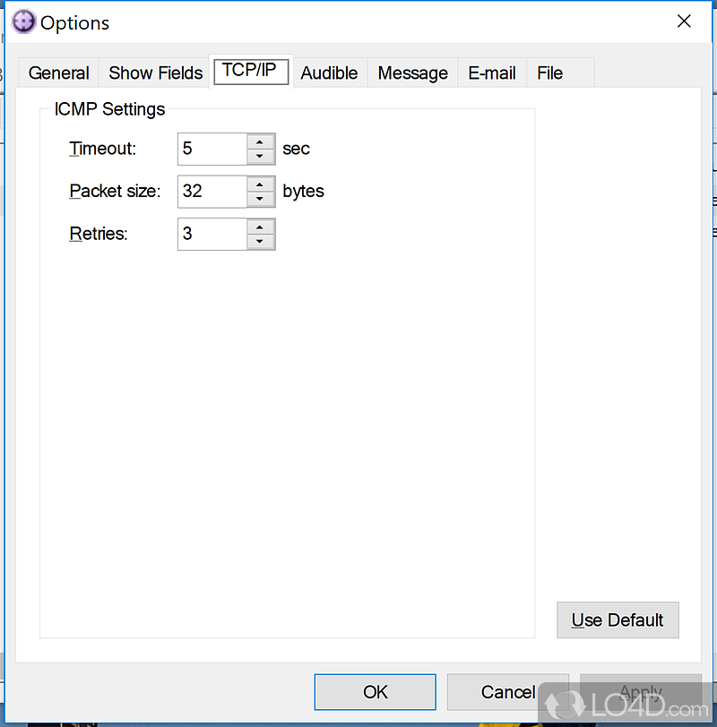 Monitor connectivity and device availability of network - Screenshot of NetGong