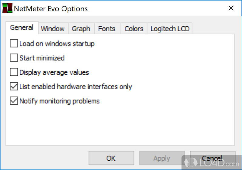 NetMeter EVO: NetMeter - Screenshot of NetMeter EVO