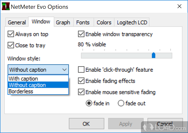 Keep track of your bandwidth use - Screenshot of NetMeter EVO