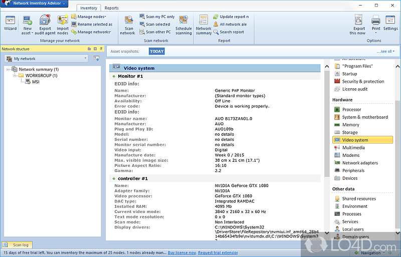 Network Inventory Advisor: Sql - Screenshot of Network Inventory Advisor