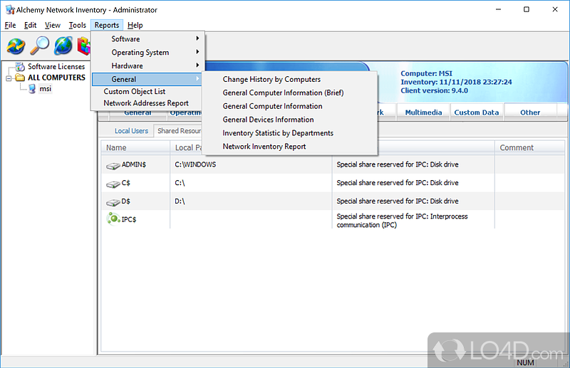 Network Management Suite screenshot