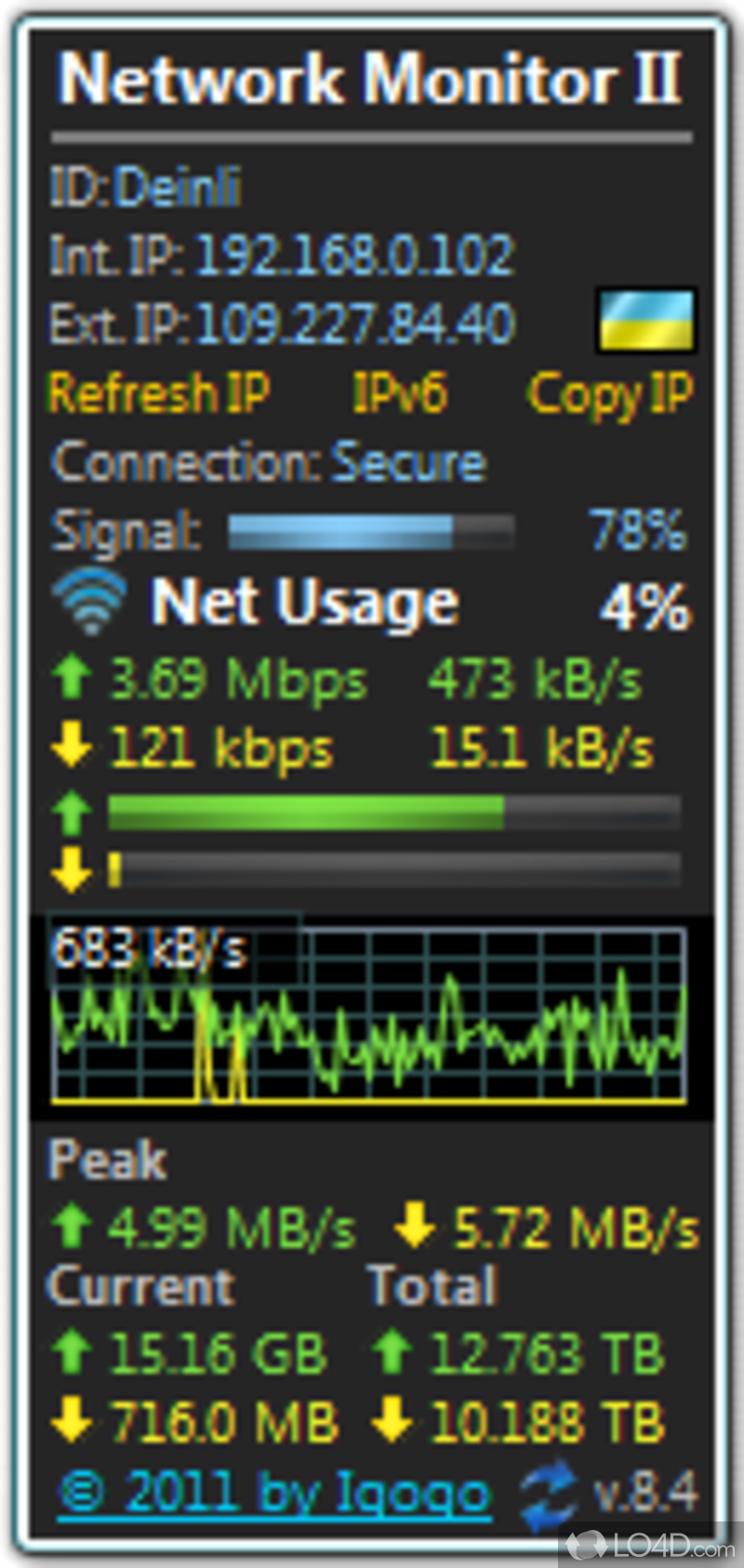 free instal Network Monitor 8.46.00.10343