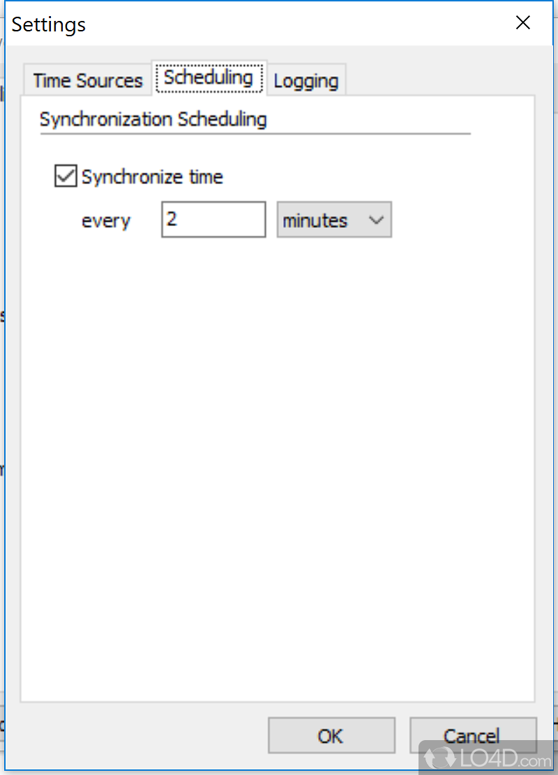 Network Time System: User interface - Screenshot of Network Time System