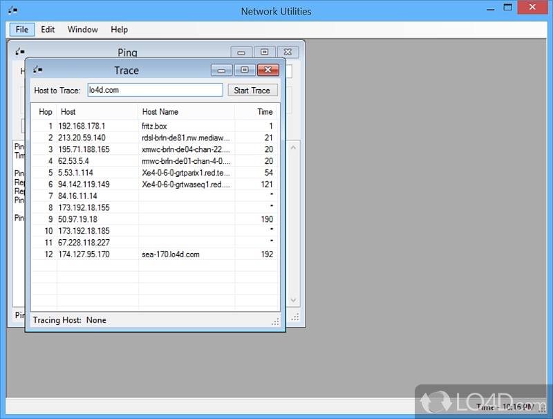 Network Utilities: Clean environment - Screenshot of Network Utilities