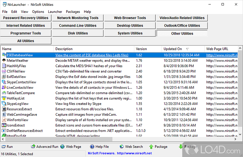 nirlauncher nirsoft extent time of trial software