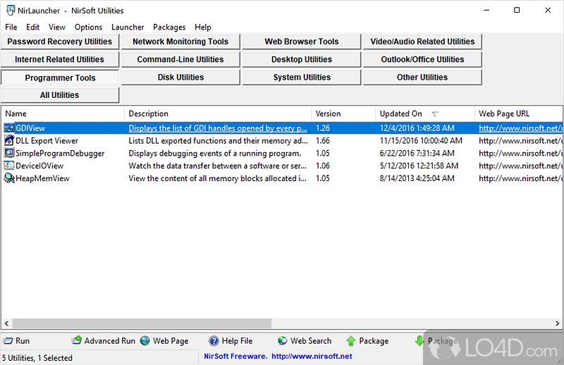 nirlauncher nirsoft extent time of trial software