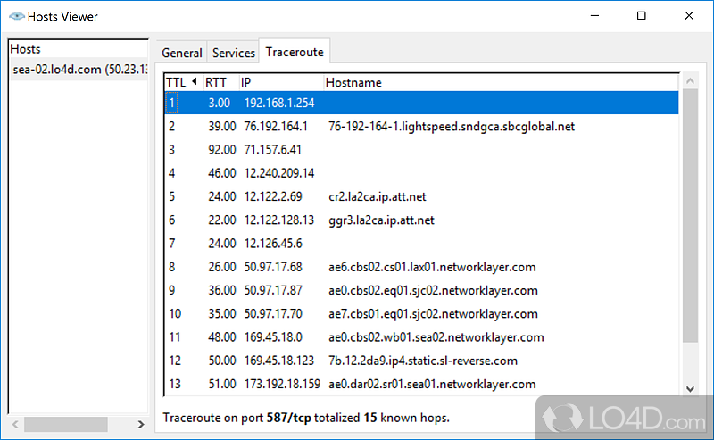 GUI for the Nmap Security Scanner - Screenshot of Nmap for Windows