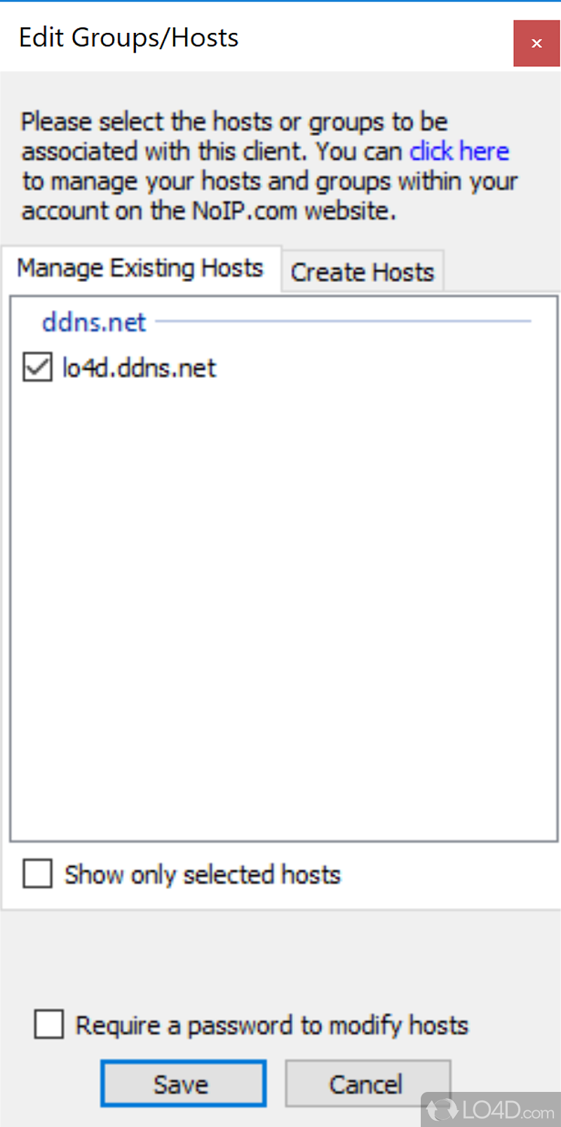 No IP DUC: No-IP DUC - Screenshot of No IP DUC