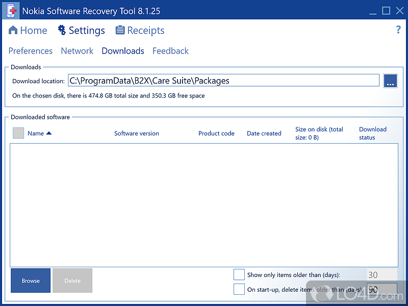 Swiftly update or resolve your Nokia phone’s software issues - Screenshot of Nokia Software Recovery Tool