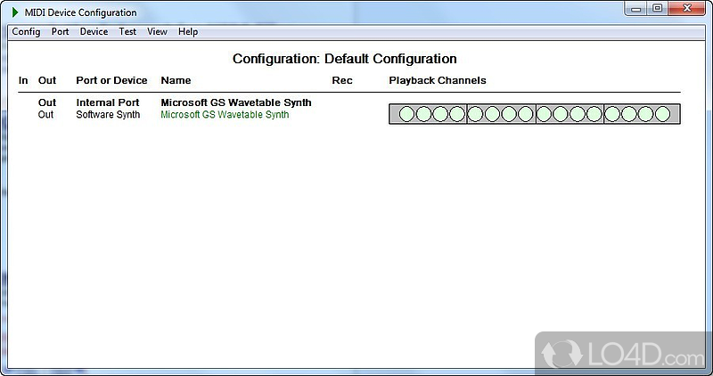 Clear-cut interface - Screenshot of Notation Composer