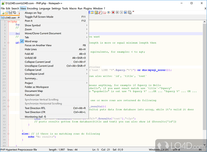 what is notepad++ good for