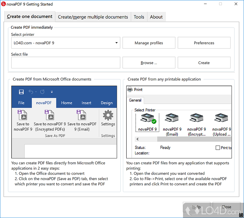 novaPDF Pro: Pdf - Screenshot of novaPDF Pro