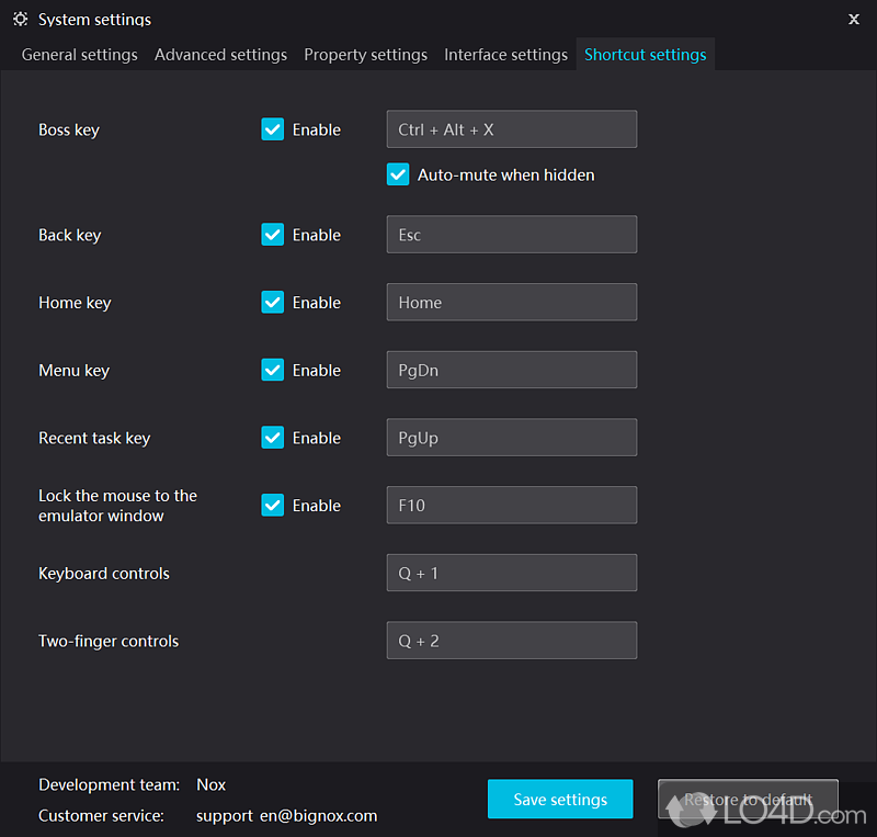 Connect gamepads and controllers - Screenshot of NoxPlayer