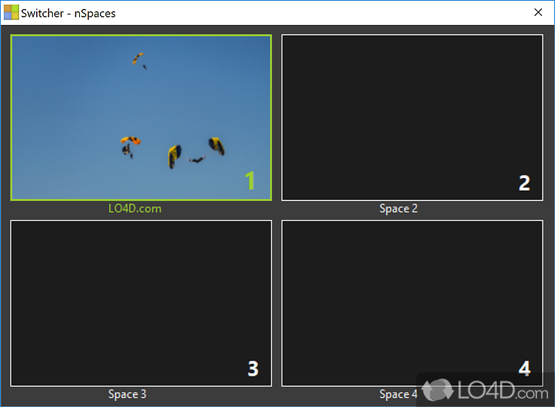 nSpaces screenshot