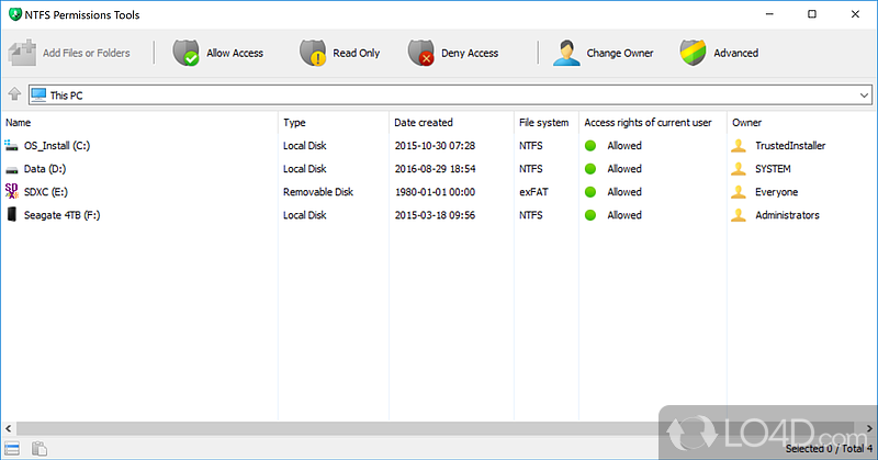 for windows download NTFS Permissions Reporter Pro 4.0.492