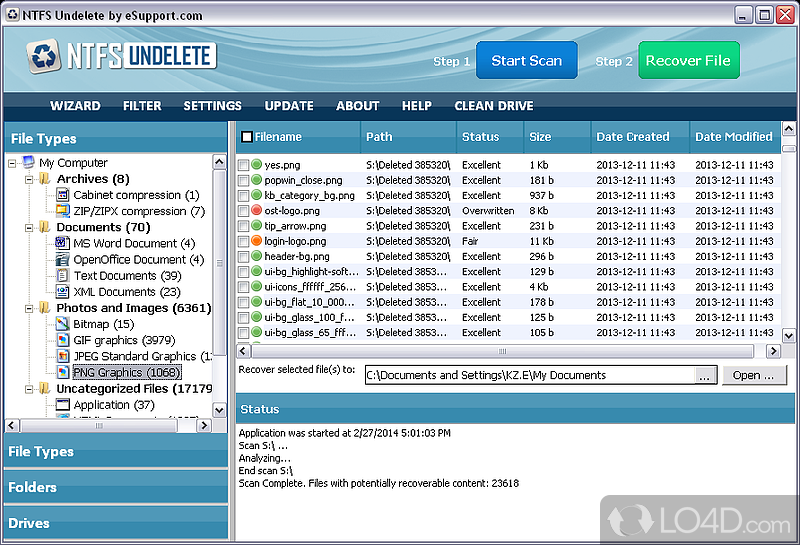 license key ntfs undelete windows