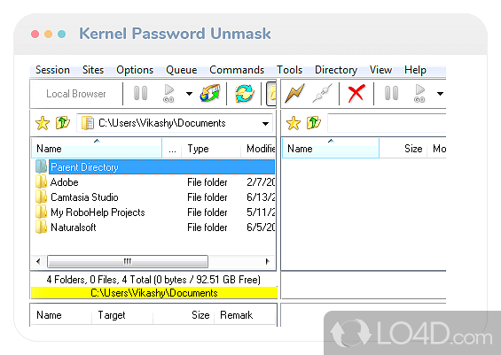 Sshows and unmasks password of any app - Screenshot of Nucleus Kernel Password Unmask