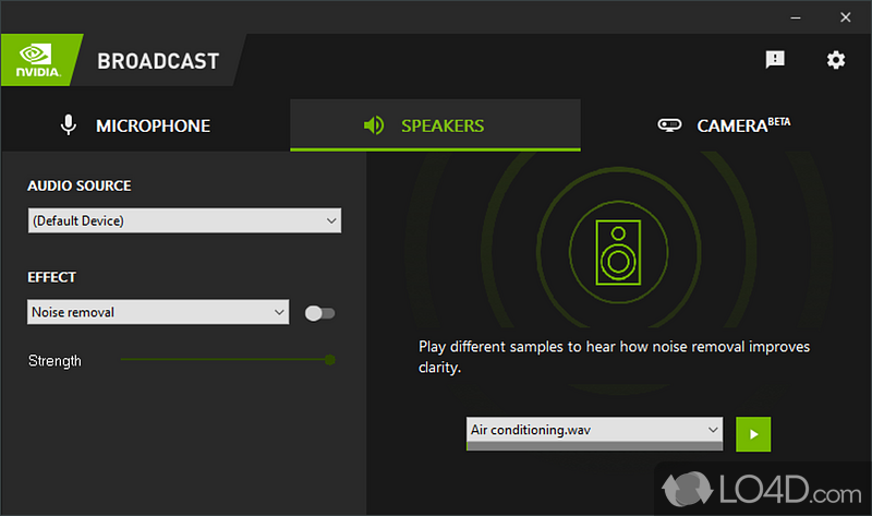 nvidia broadcast camera unsupported