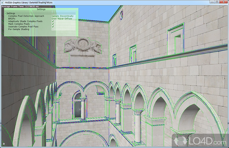 Utility library for programming with DirectX - Screenshot of NVIDIA Direct3D SDK