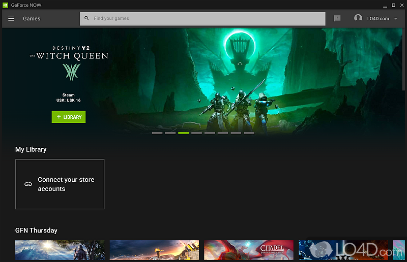 How GeForce Now works and quick get-started guide - Screenshot of NVIDIA GeForce Now