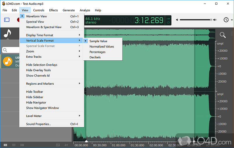 ocenaudio combine multiple tracks