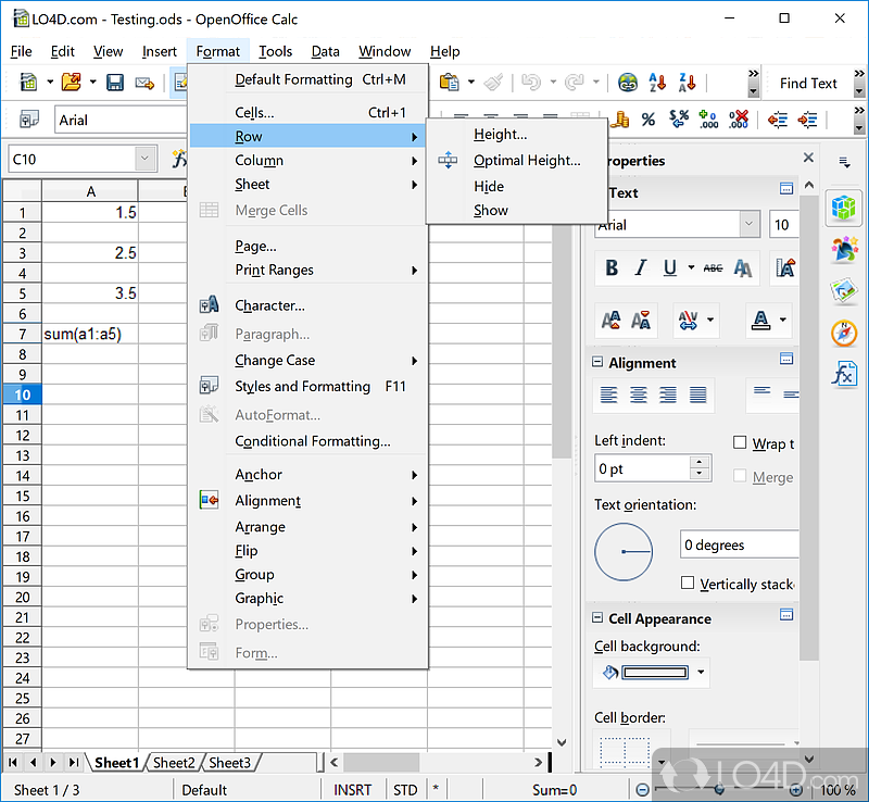 Apache OpenOffice: Impress - Screenshot of Apache OpenOffice