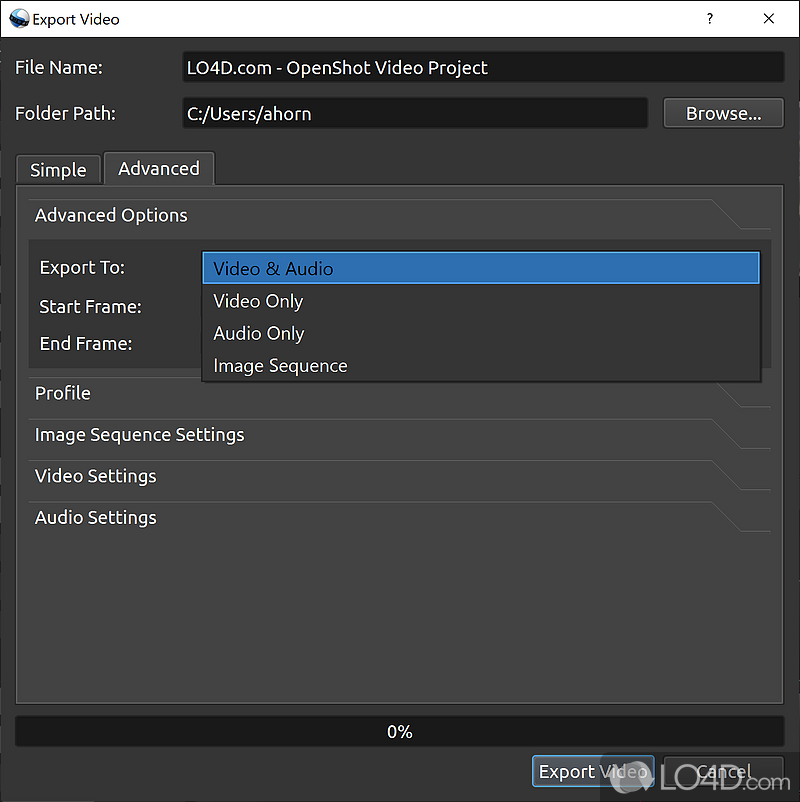 Import multimedia files - Screenshot of OpenShot Video Editor