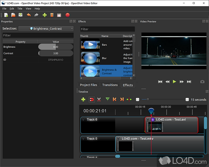An excellent app for creating HD-quality videos - Screenshot of OpenShot Video Editor