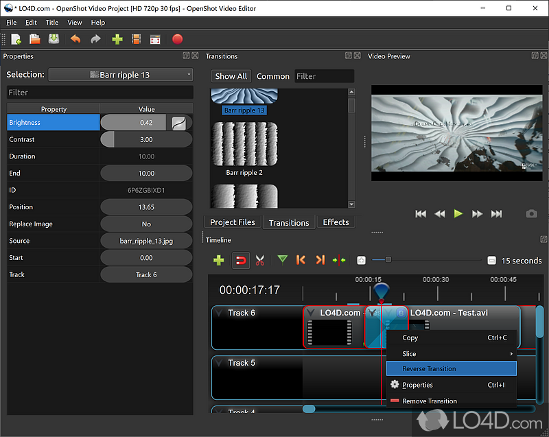 Create stunning videos with this free editor - Screenshot of OpenShot Video Editor