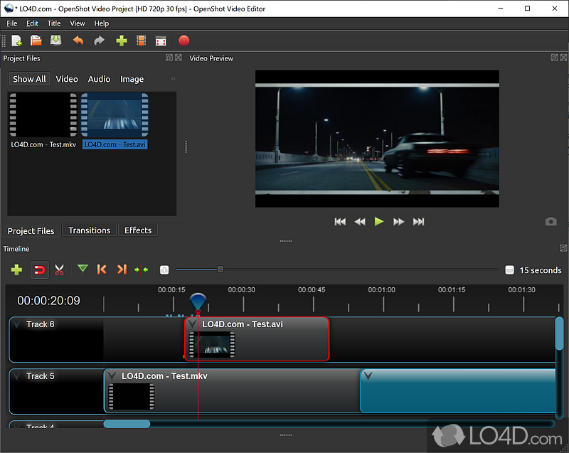 open shot video editor