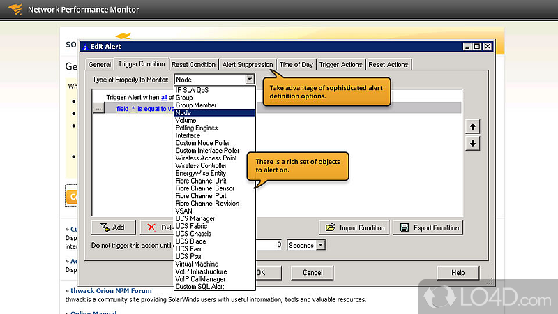 Network Performance Monitor screenshot