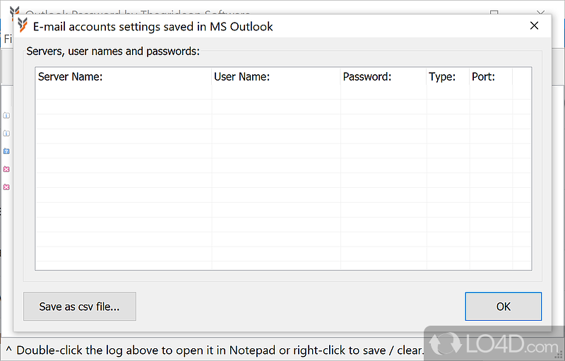 what is my outlook email password