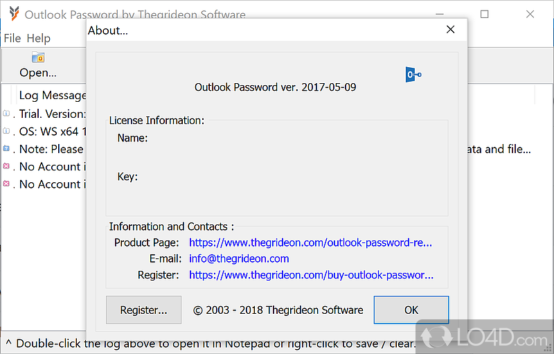 outlook password manager