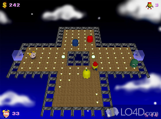 3d pac man online