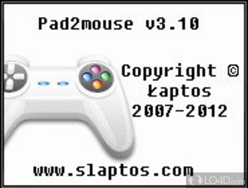 Control computer using a joystick - Screenshot of Pad2mouse