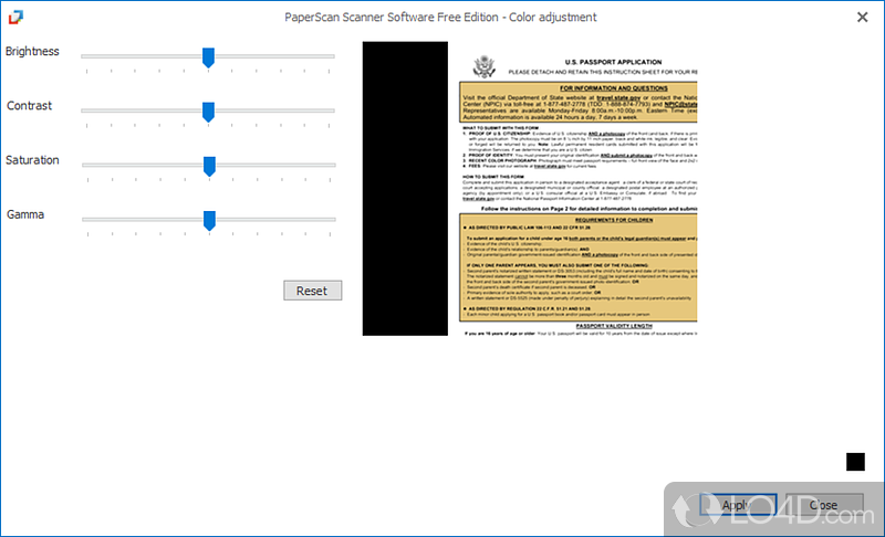 The Professional Edition - Screenshot of PaperScan Free