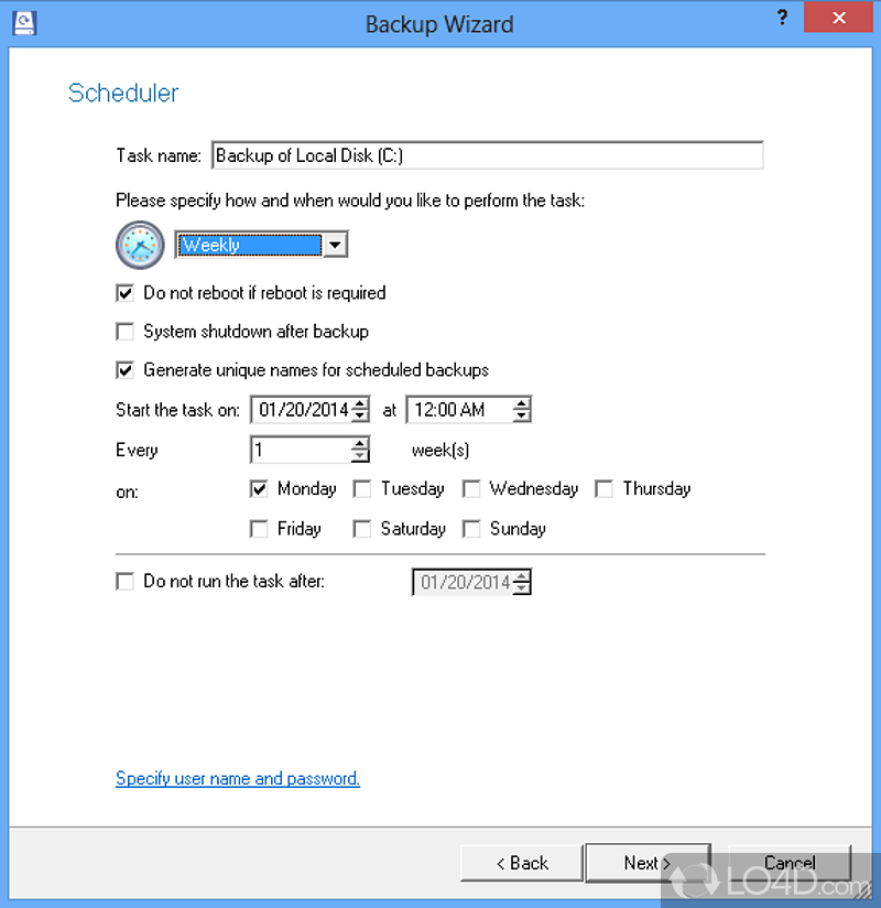 Paragon Backup & Recovery Free screenshot