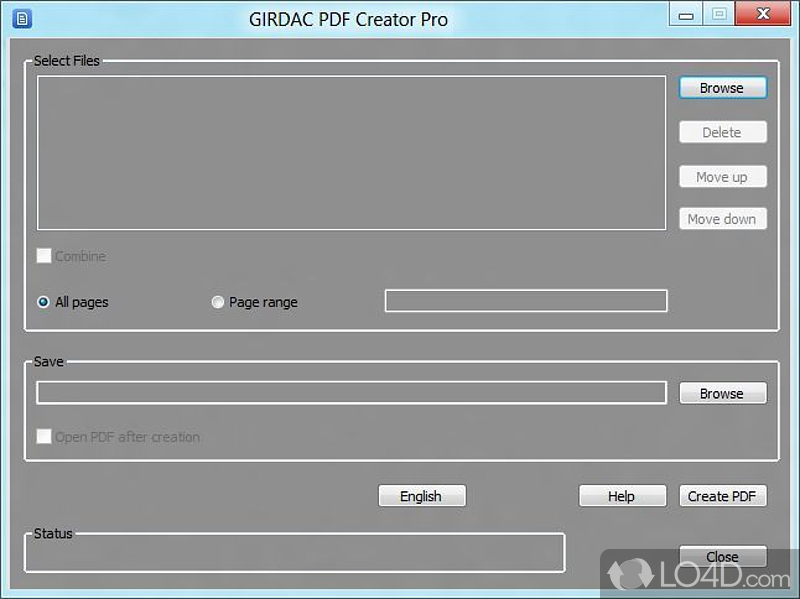 PDF Creator Pro screenshot