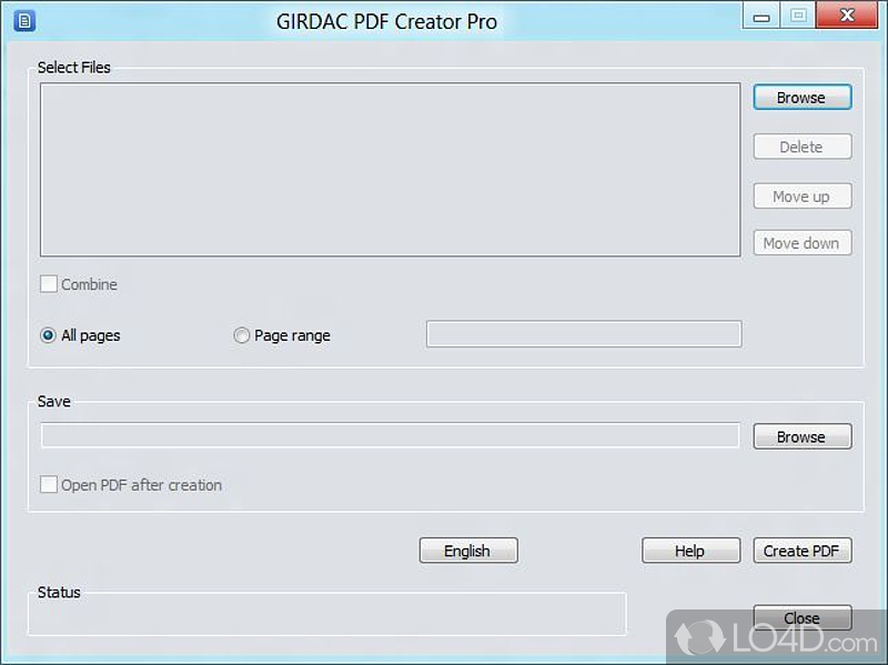 PDF Creator Pro screenshot
