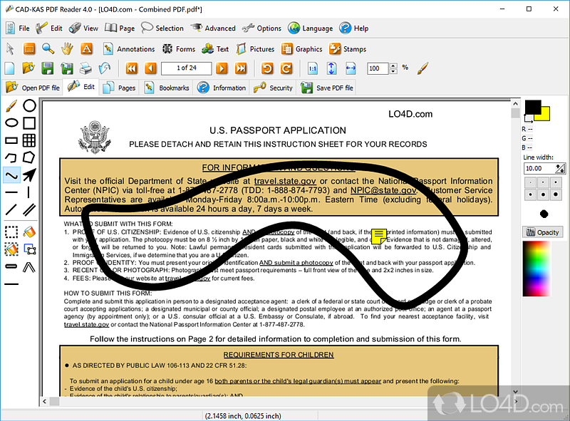 PDF Reader screenshot