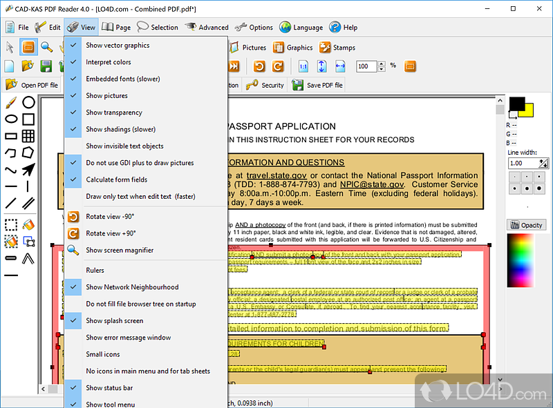 Receives regular updates - Screenshot of PDF Reader