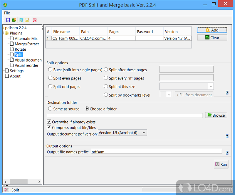 pdf split and merge ware