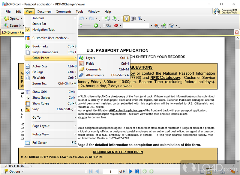 pdf xchange viewer editor