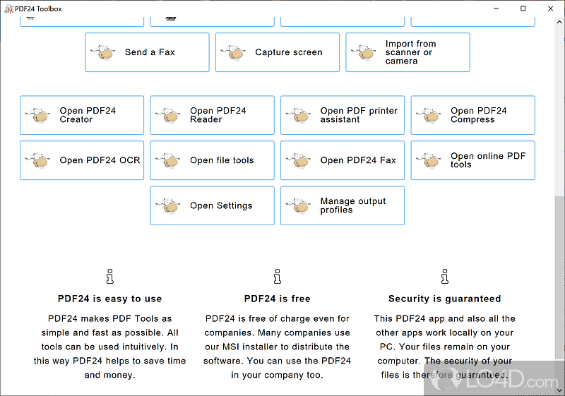 pdf24 creator guide