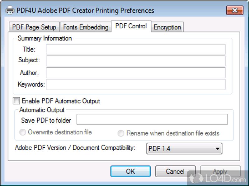 PDF4U Pro screenshot