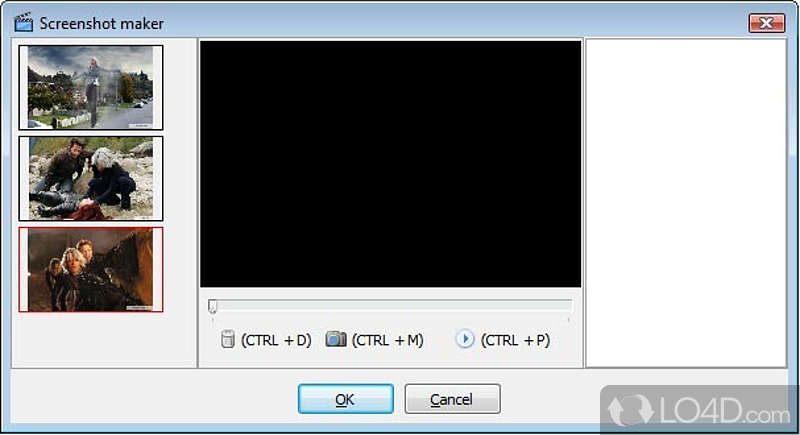 Personal Video Database: User interface - Screenshot of Personal Video Database