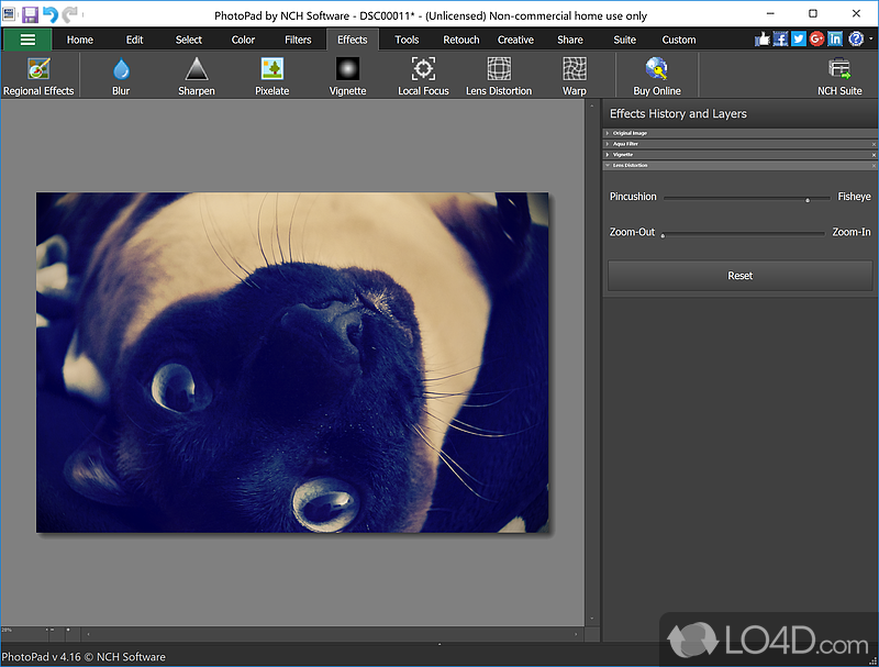 Advanced editor for beginners - Screenshot of PhotoPad