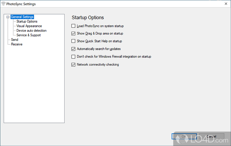 Wireless file transfers between PC and iPhone or Android - Screenshot of PhotoSync Companion