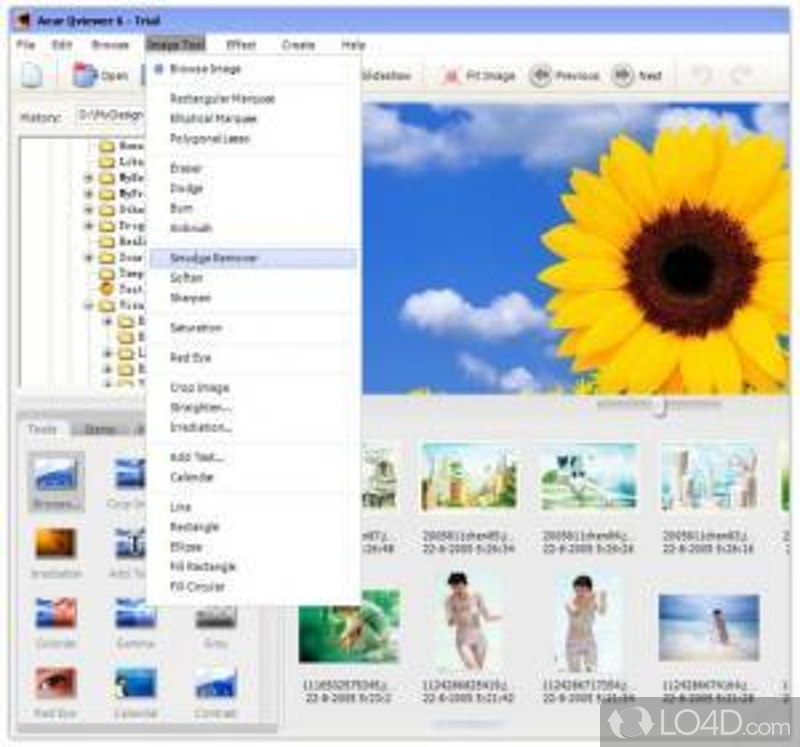 Software program that helps you edit, print, and organize photos, create web albums and slideshows, and email images - Screenshot of PhotoWorks Digital Partner