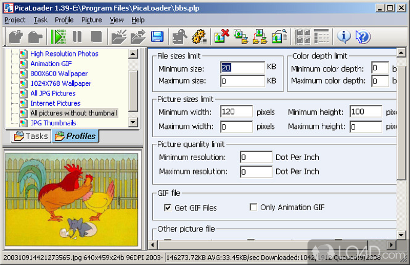 PicaLoader screenshot